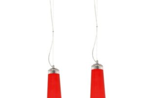 LÍNEA SANTI. Colores blanco, rojo y transparente