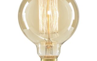 Globo de carbono vintage