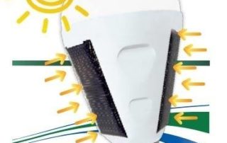 Lámpara autónoma solar portátil