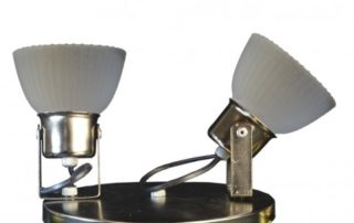 LÍNEA SPOT con tulipa. Apto para ventilador