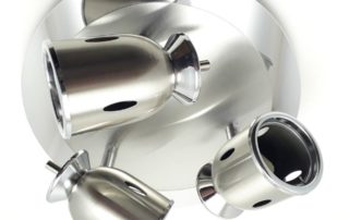 LÍNEA NIZA cromo. Apto para ventiladores